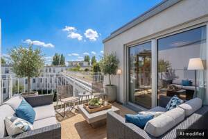 Ihr neues Zuhause in Au-Haidhausen: exklusive, helle Dachterrassenwohnung mit Südwestausrichtung