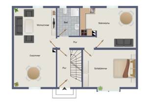 +++ KLASSIKER IN BESTLAGE...freistehendes Einfamilienhaus auf der Sentruper Höhe +++ – 48149 Münster – Vorschaubild 4