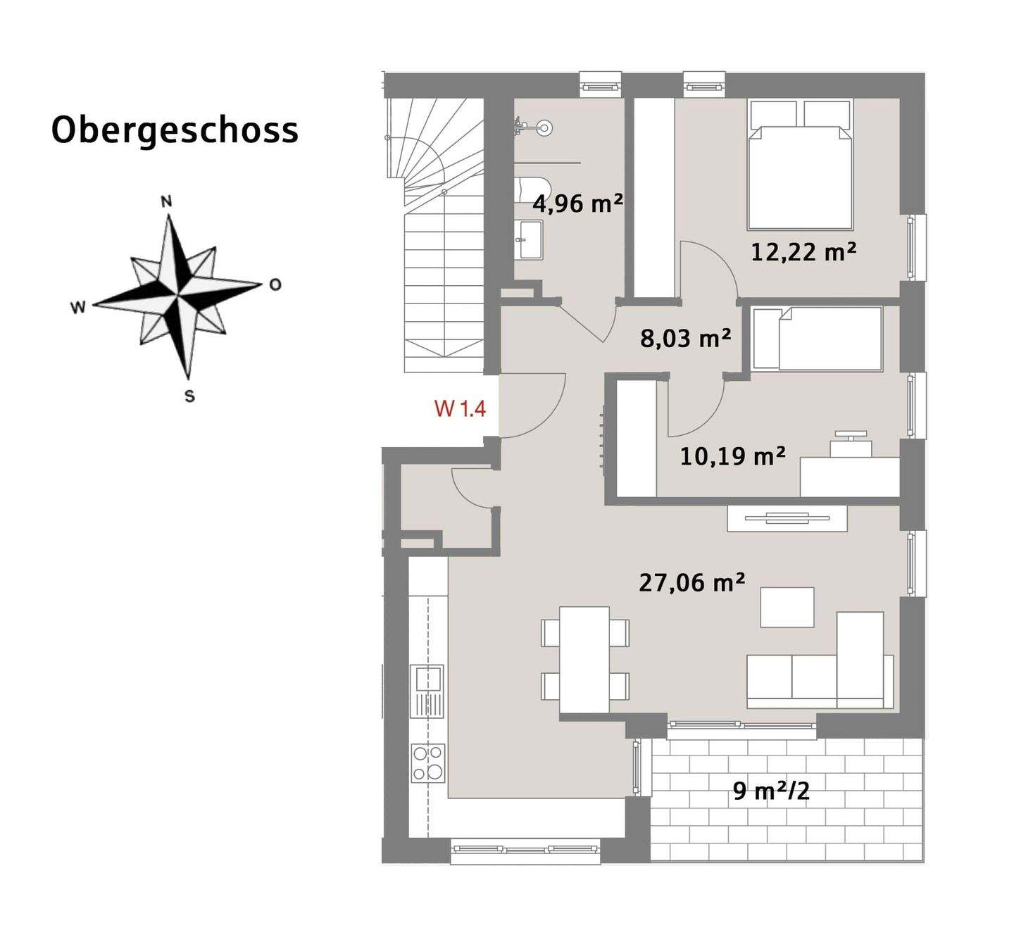 Neubauwohnungen in Ingolstadt-Mailing - Elegante Anlage in durchdachter Architektur – Ingolstadt – Vorschaubild 2