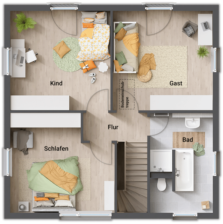 Familienfreundliches Stadthaus in Aue-Bad Schlema mit viel Platz – Aue – Vorschaubild 6