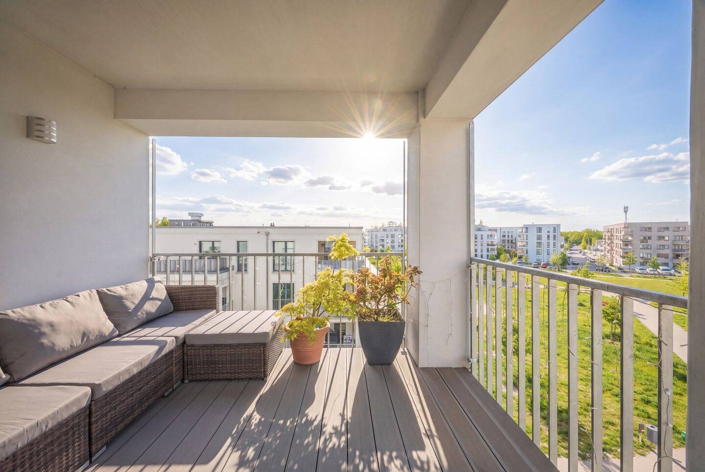 Neuwertige und barrierefreie 3-Zimmer-Wohnung mit Loggia im beliebten "Diamaltpark" in Allach – München – Vorschaubild 9