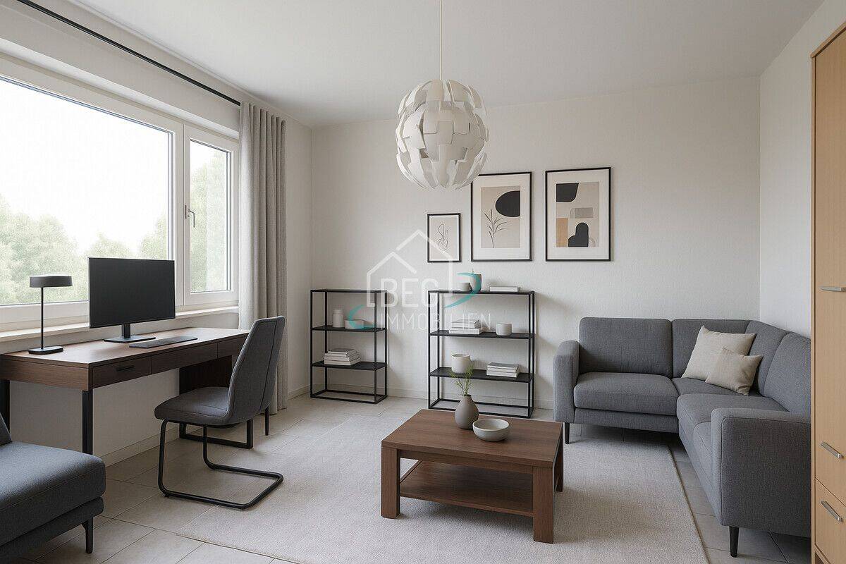 2-Zimmer-Wohnung in zentraler Lage mit hervorragender Verkehrsanbindung – Stuttgart – Vorschaubild 2