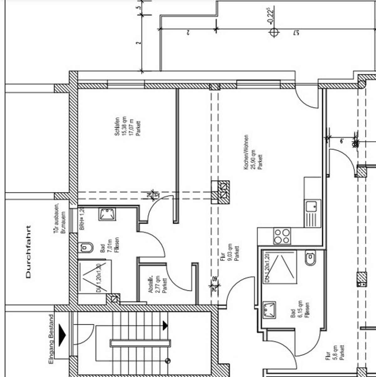 Mitten drin statt nur dabei: praktische 2-Zimmer-Wohnung – 64287 Darmstadt – Bild 1 von 8