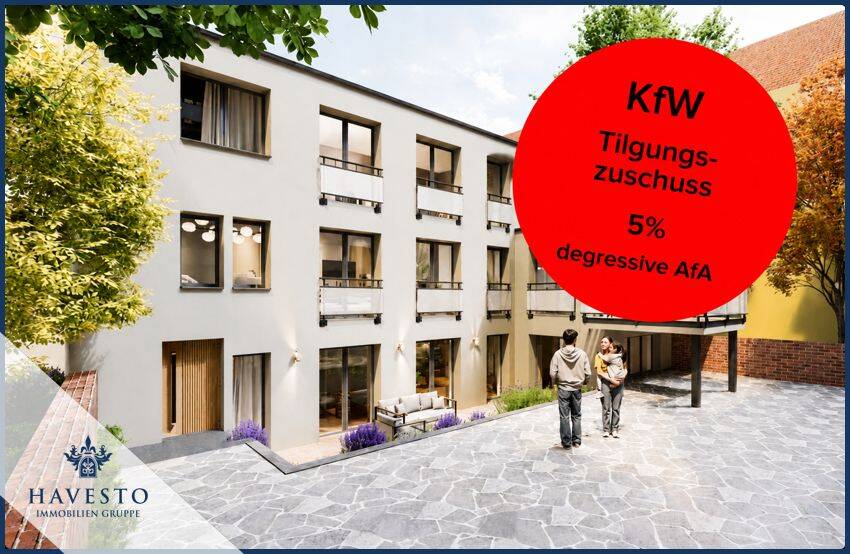 Energetisch modernisiert - staatliche Förderung & 5 % Steuerbonus