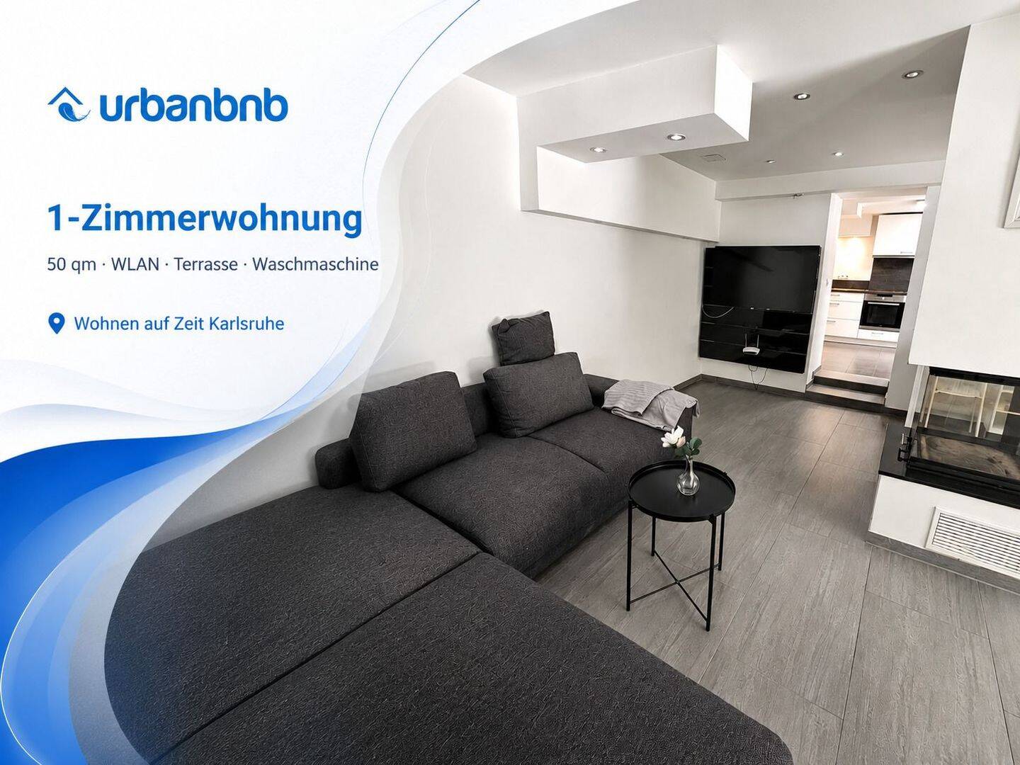 Möblierte 1-Zimmerwohnung Karlsruhe - Wohnen auf Zeit