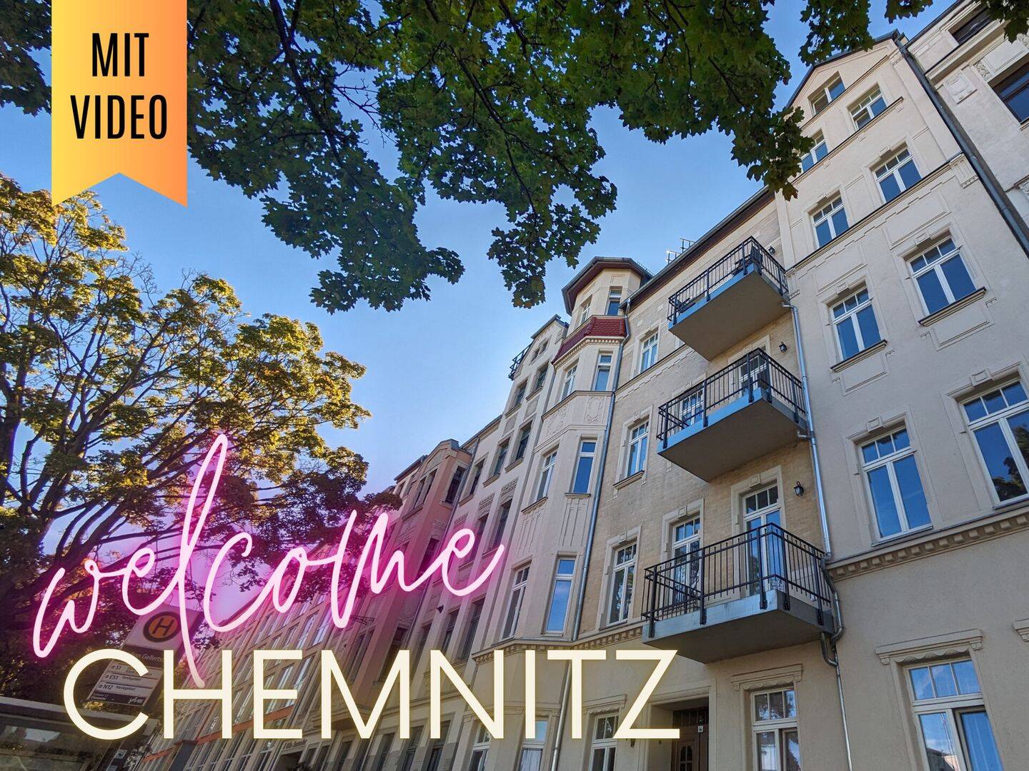 ++ einziehen & wohlfühlen - tolle 2,5-Raum Wohnung - Balkon, Parkett, modernes Badezimmer ++ – Chemnitz – Bild 1 von 9