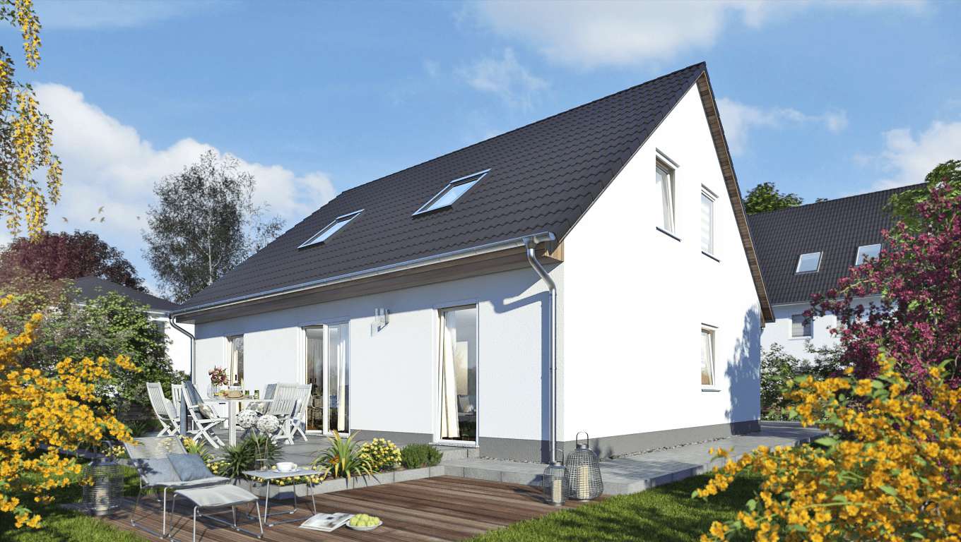 Mitwachshaus massiv gebaut, Preis inkl. Grundstück – Hauptstuhl – Bild 1 von 6