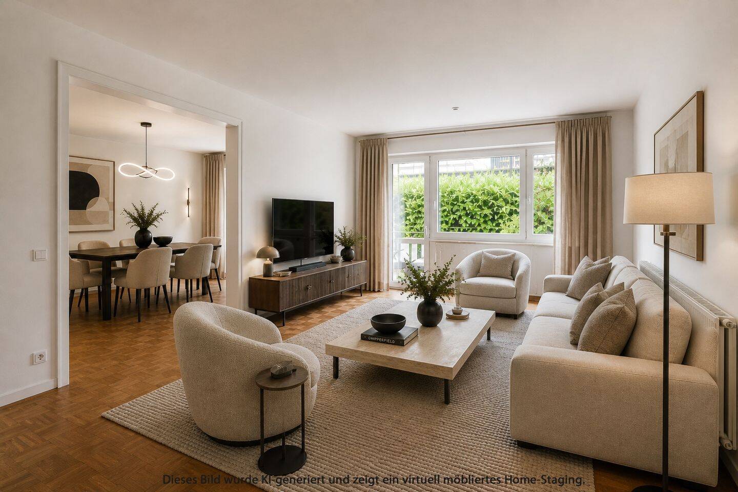 AIGNER - Exklusive 5-Zimmer-Wohnung in Nymphenburg – München – Bild 1 von 9