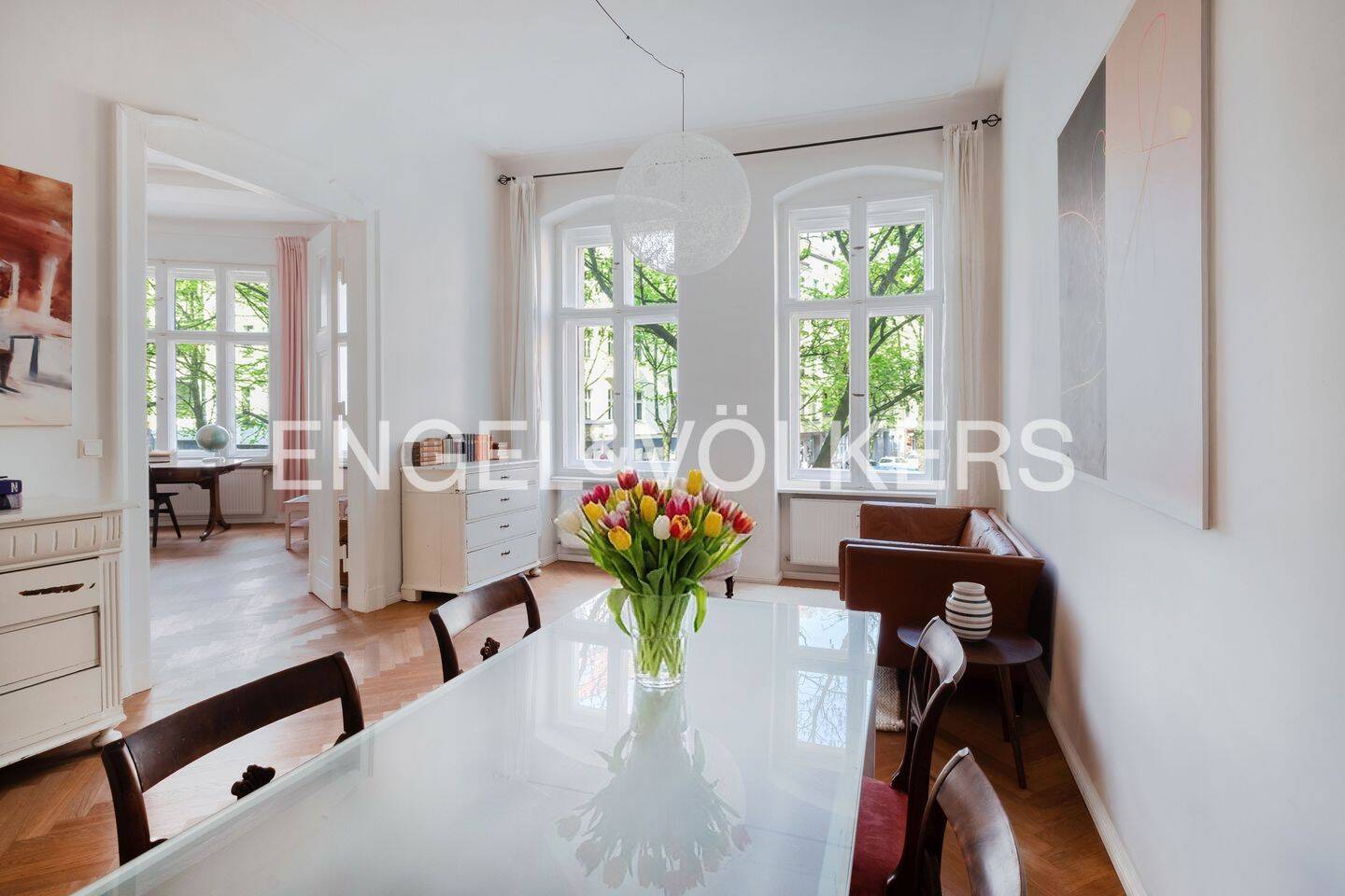 Stilvolle Beletage mit Charme - 3 Zimmer & Balkon im Herzen von Friedrichshain – Berlin – Bild 1 von 9