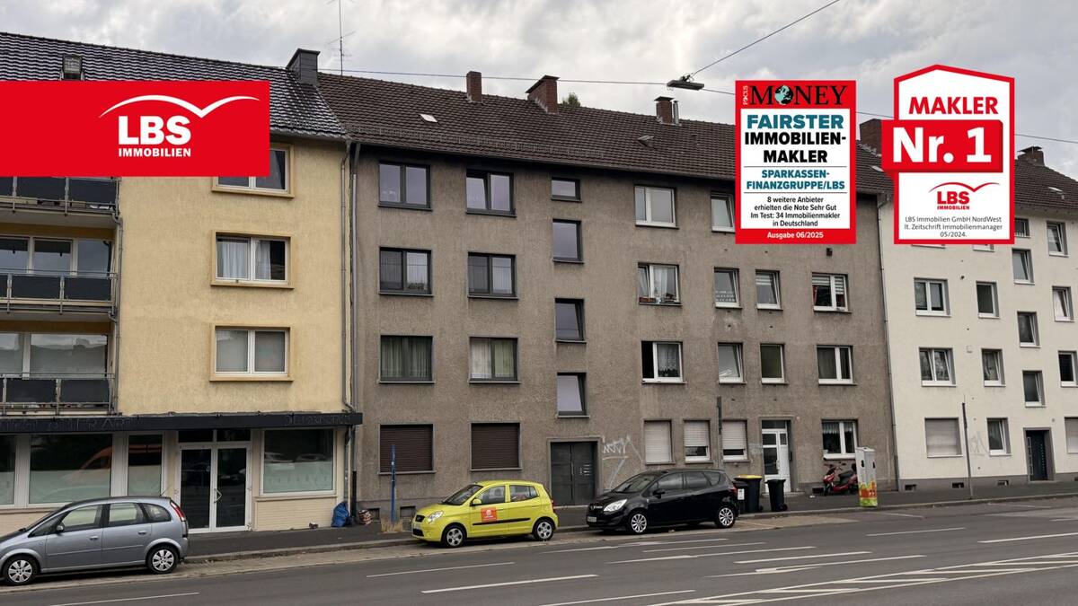 Solides Mehrfamilienhaus mit vier vermieteten Wohneinheiten – 58095 Hagen – Bild 1 von 9