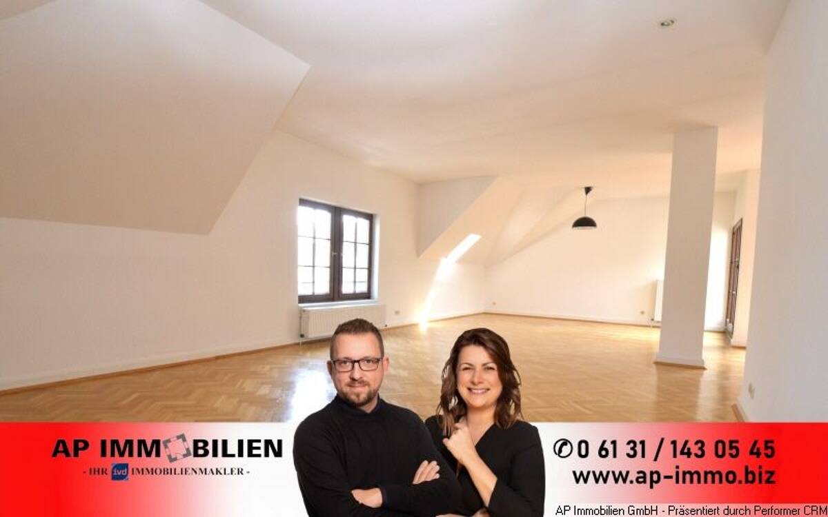 TAUNUSSTR. - Dachgeschosswohnung mit viel Flair und Charisma – 65183 Wiesbaden – Bild 1 von 9