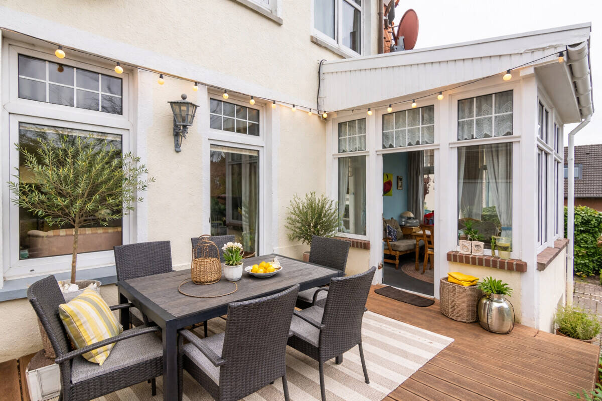 Jugendstilvilla mit EBK, Wintergarten und Garage! – Norden – Vorschaubild 4