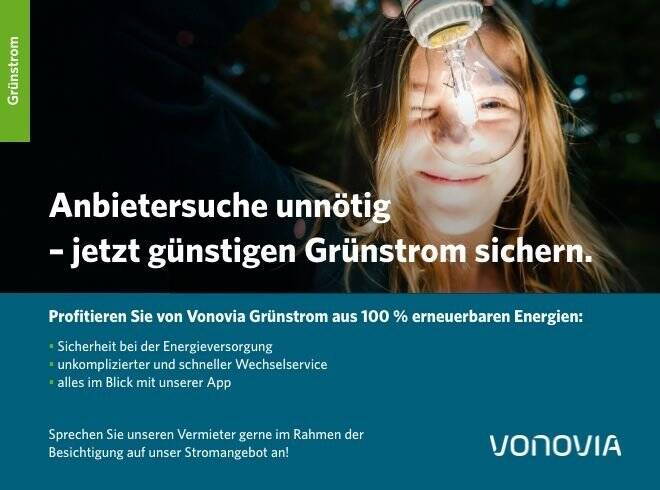 Stop! Renovierte 2-Zimmer-Wohnung mit Balkon
