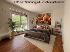 helle Penthaus Wohnung, uneinsehbare Dachterrasse, Blick in die Natur, gute Verkehrsanbindung, der Wald vor der Tür – 90453 Nürnberg – Vorschaubild 2