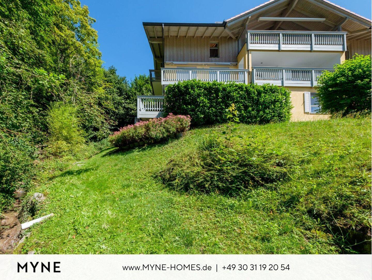 Ferienimmobilie im Miteigentum: Gartenwohnung mit See- und Bergblick – Tegernsee – Vorschaubild 3