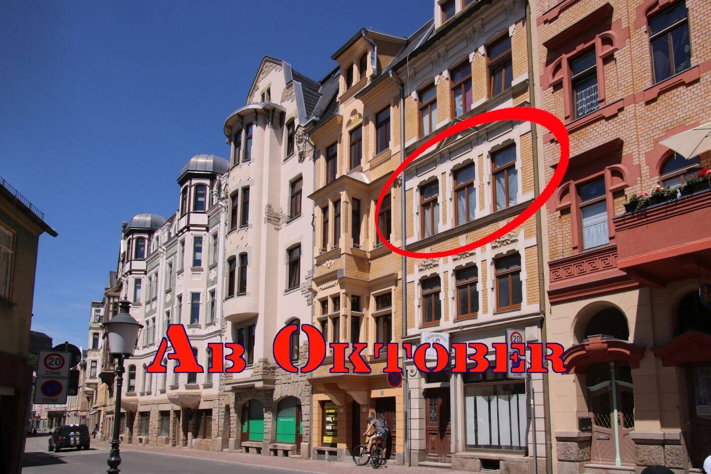 Sanierte Wohnung im Stadtzentrum - Einbauküche möglich