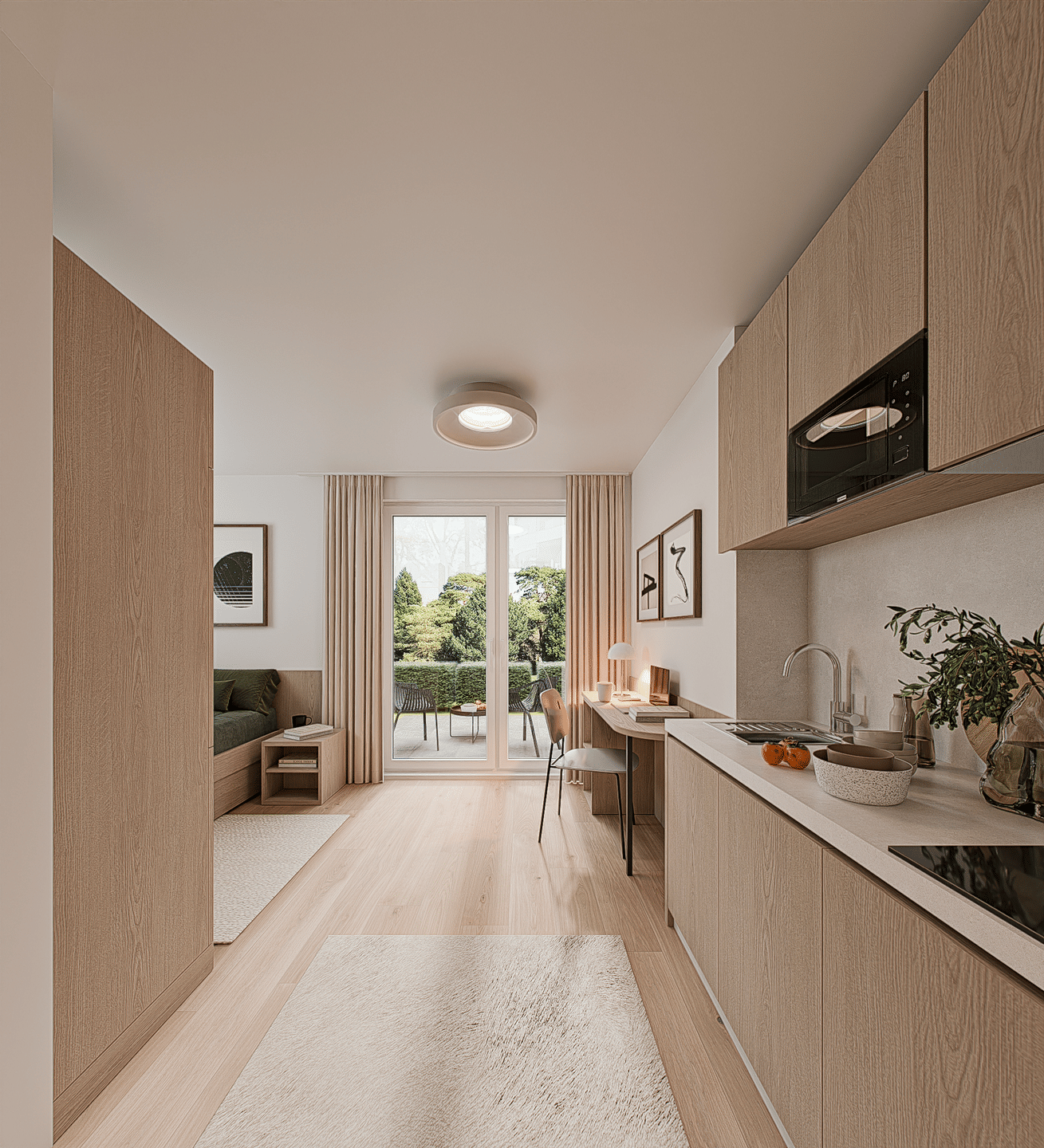 Neubau: Mikroapartments in KFW 55-Standard (A+) | Ap. 16 – München – Vorschaubild 4
