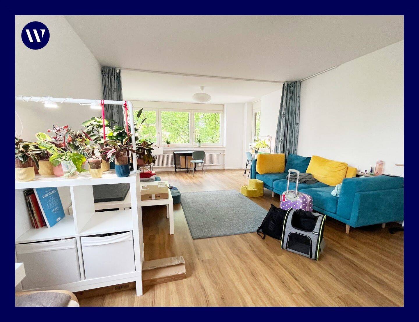 Hell & modern & viel Platz: 3 Zimmer mit Balkon, guter Schnitt, modernes Bad, Gäste-WC, Aufzug