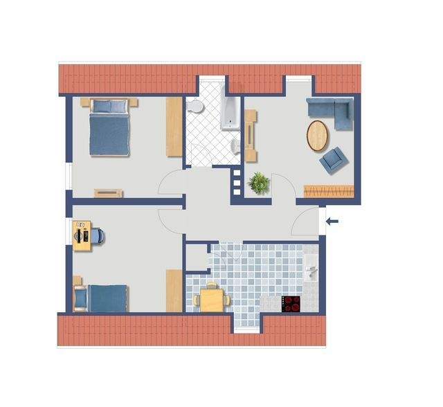 Gemütliche Dachgeschosswohnung in Altenbochum als Kaptialanlage – Bochum – Vorschaubild 4