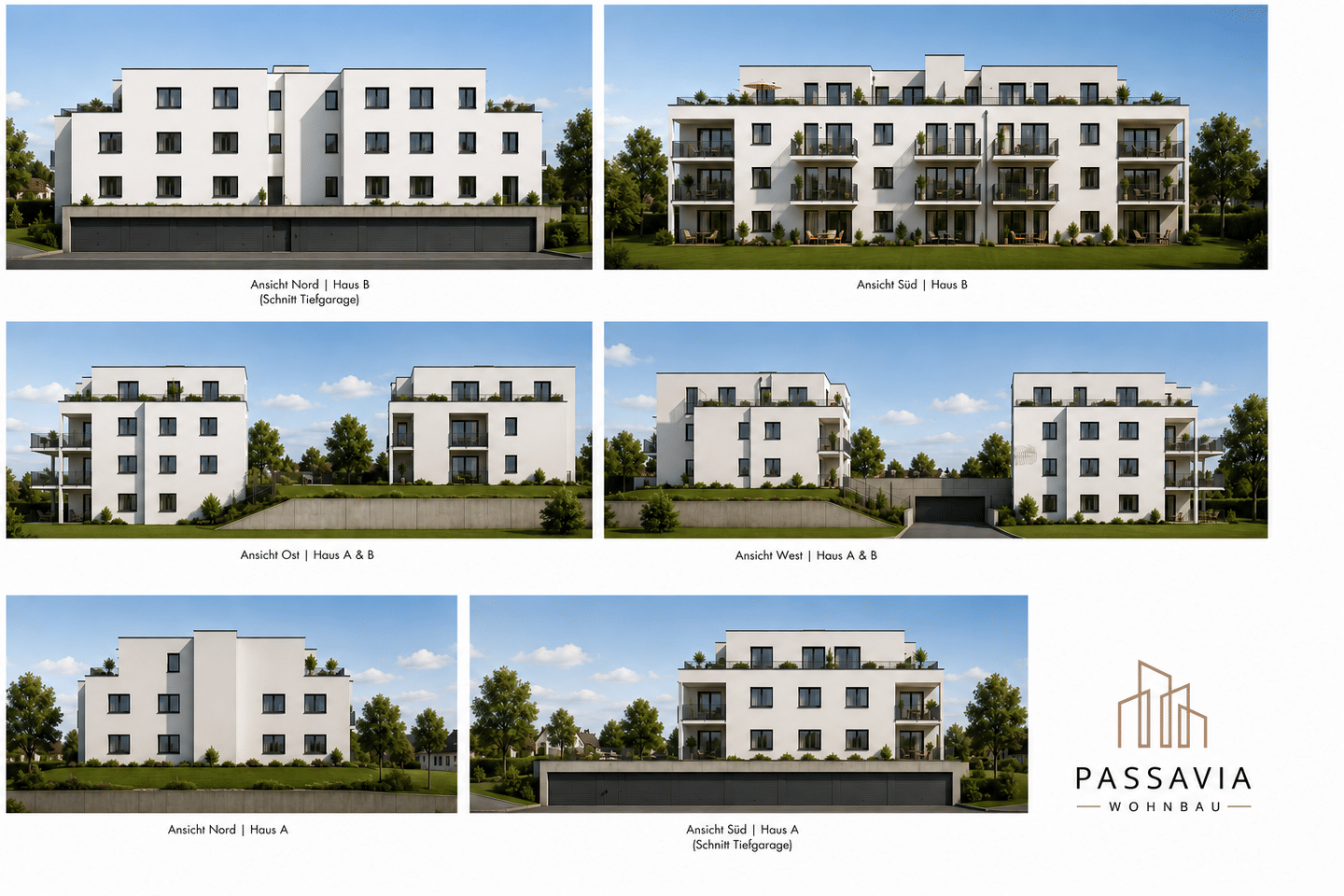 Panoramaresidenz Deggenau - Neubauwohnungen in Deggenau bei Deggendorf  (KfW40-QNG-Förderung)