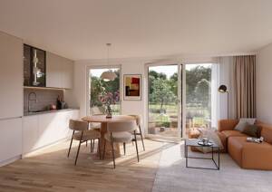 Familienfreundliche 4-Zimmer-Neubauwohnung mit Garten & sonniger Südwestterrasse – 81476 München – Vorschaubild 3