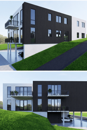 Wohnen mit Weitblick: 2-Zimmer-Neubau-Erstbezug mit Panoramaausblick, Balkon,Aufzug, TG Stellplatz – 97475 Zeil am Main – Vorschaubild 3