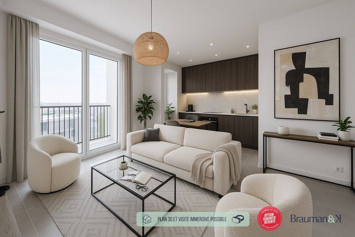 Appartement 2 pièces 56 m² · à Mérignac · 56 m² · 270 500 €