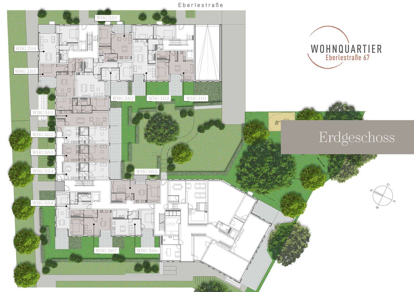 MODERNE 2-ZIMMER-GARTEN-WOHNUNG IN AUGSBURG / PFERSEE – Augsburg – Vorschaubild 4