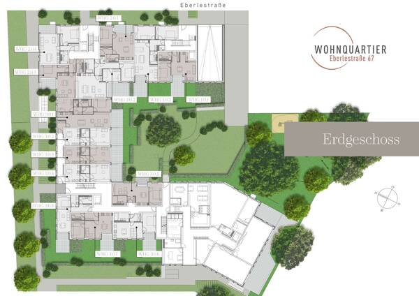 Erdgeschosswohnung in 86157 Augsburg mit 65 m² kaufen