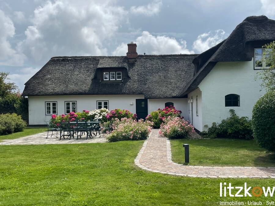 Wundervolles Reetdachanwesen in Alleinlage ! – Sylt – Vorschaubild 3