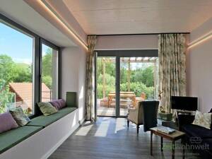 (EF0914_M) Erfurt: Möbisburg-Rhoda, modernes möbliertes Wohnhaus in traumhafter grüner Wohnlage, WLAN, Balkon, Service – 99094 Erfurt – Vorschaubild 3