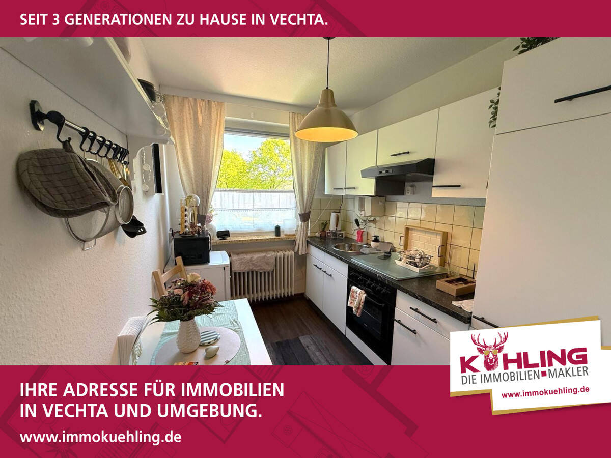 Gemütliche 2- Zimmer Wohnung mit Balkon in Oldenburg.  (Nr. 12)