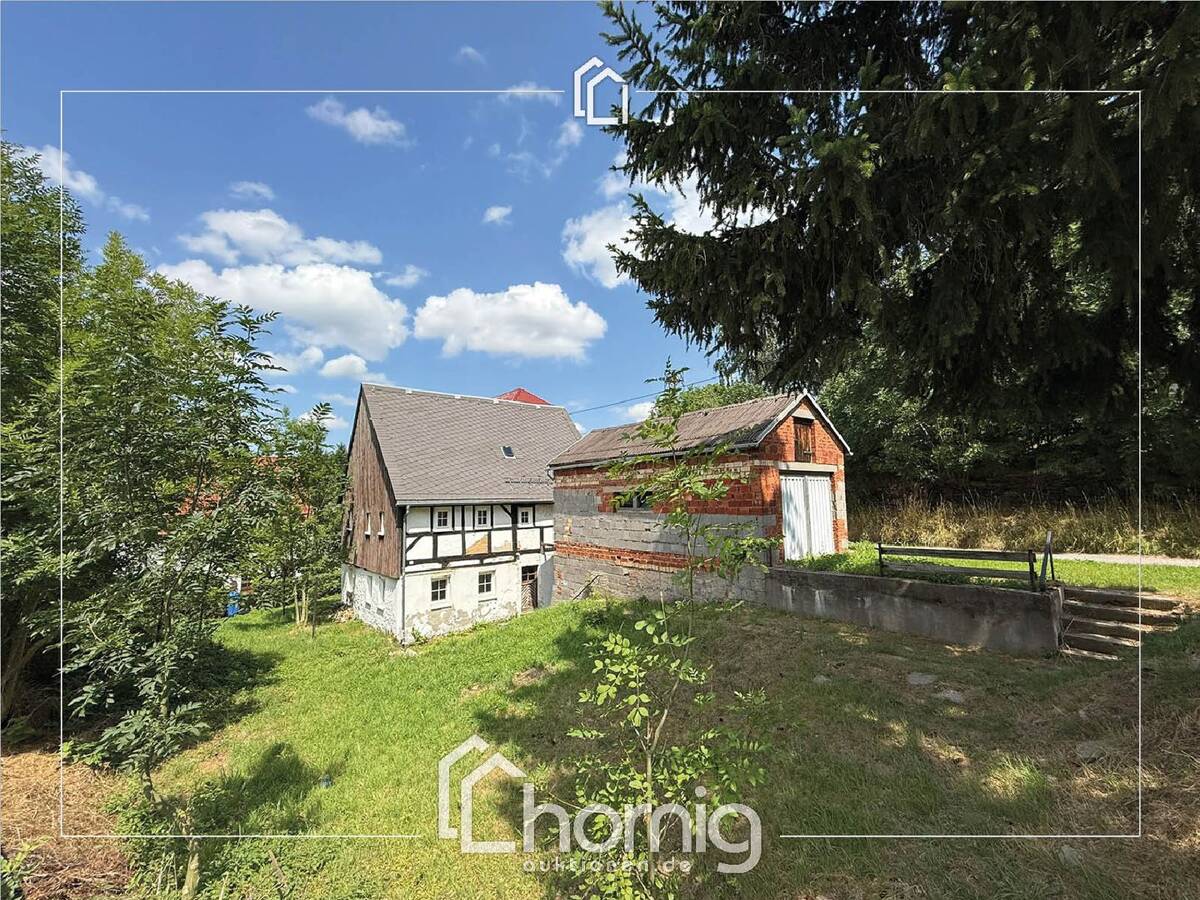Mit Fleiß zum idyllischem Heim - viel Grün zw. Nossen und Freiberg bei Großschirma – 9603 Großschirma – Bild 1 von 9