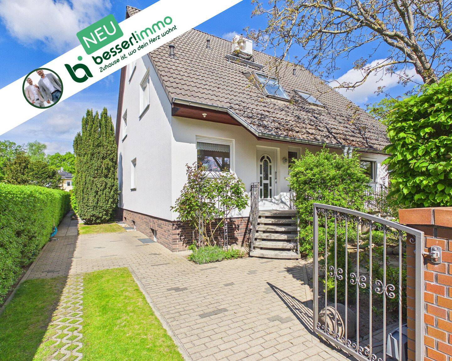 DHH in Biesdorf mit Gartenruhe auf 94 m² | Klima | Terrasse