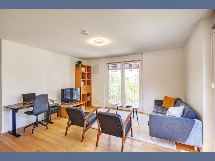 Möbliert: Smarte Neubauwohnung im innovativen KUPA-Quartier – München – Vorschaubild 3