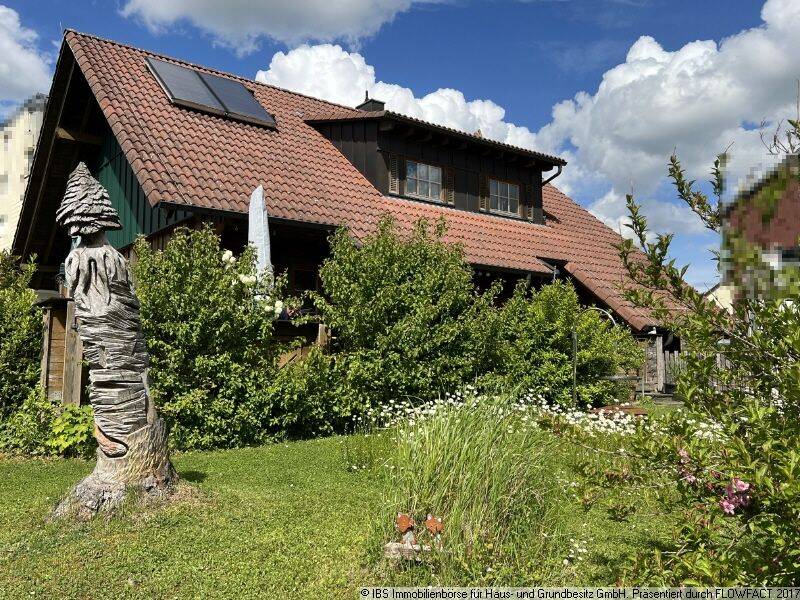 Hjertelig vellkommen: Skandinavisches Holzhaus mit Wohnfühlcharakter in guter Lage – Schrozberg – Vorschaubild 3