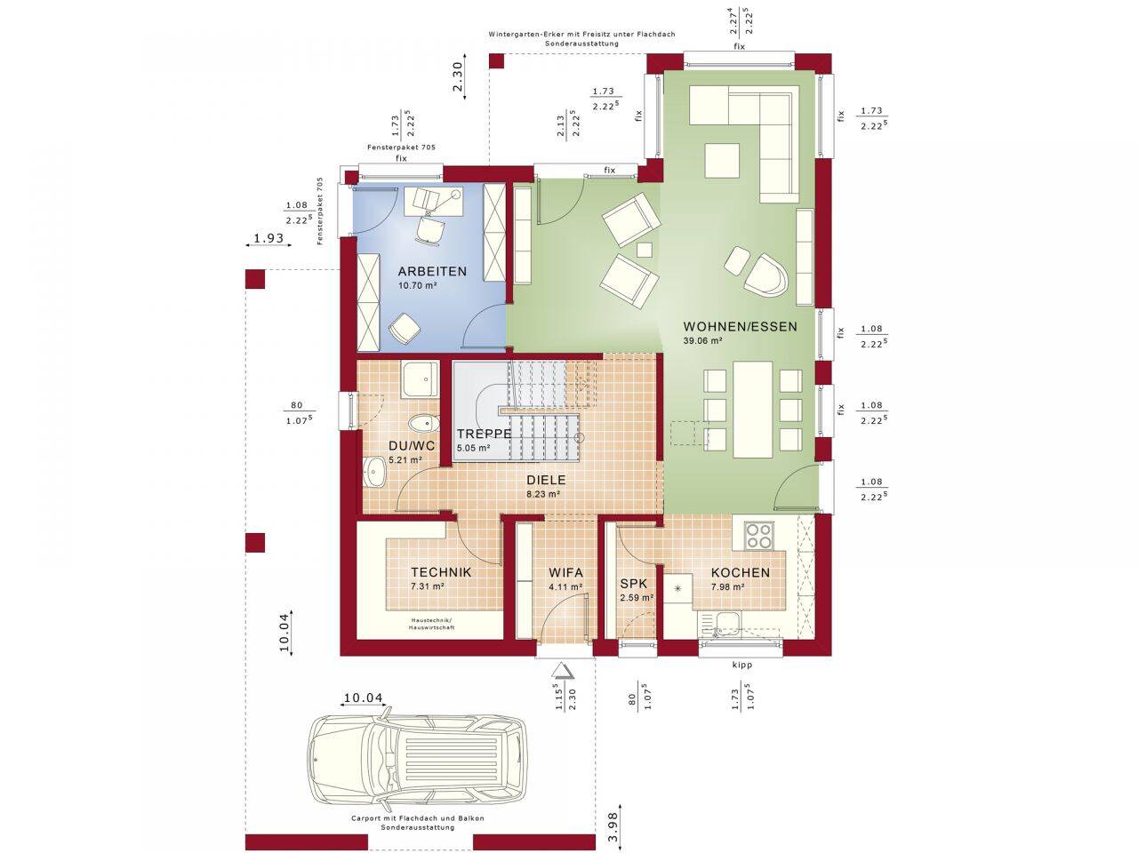 Zusammen die schönen Momente des Lebens genießen NEUBAU - inkl. Baugrundstück – Volxheim – Vorschaubild 8