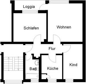 Schöner Wohnen in dieser individuellen 4,5-Zimmer-Wohnung