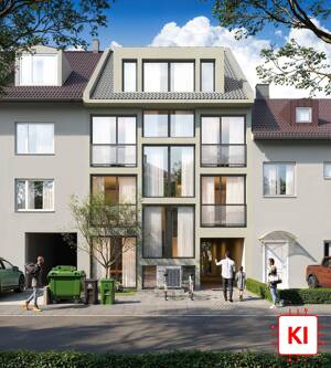 Charmante Dachgeschosswohnung mit Balkon - kompakte Neubauwohnung in begehrter Münchner Lage – 81377 München – Vorschaubild 4