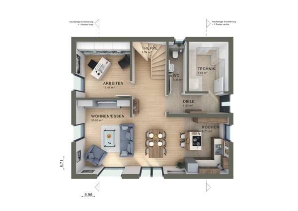 Haus in 89284 Pfaffenhofen an der Roth mit 143 m² kaufen