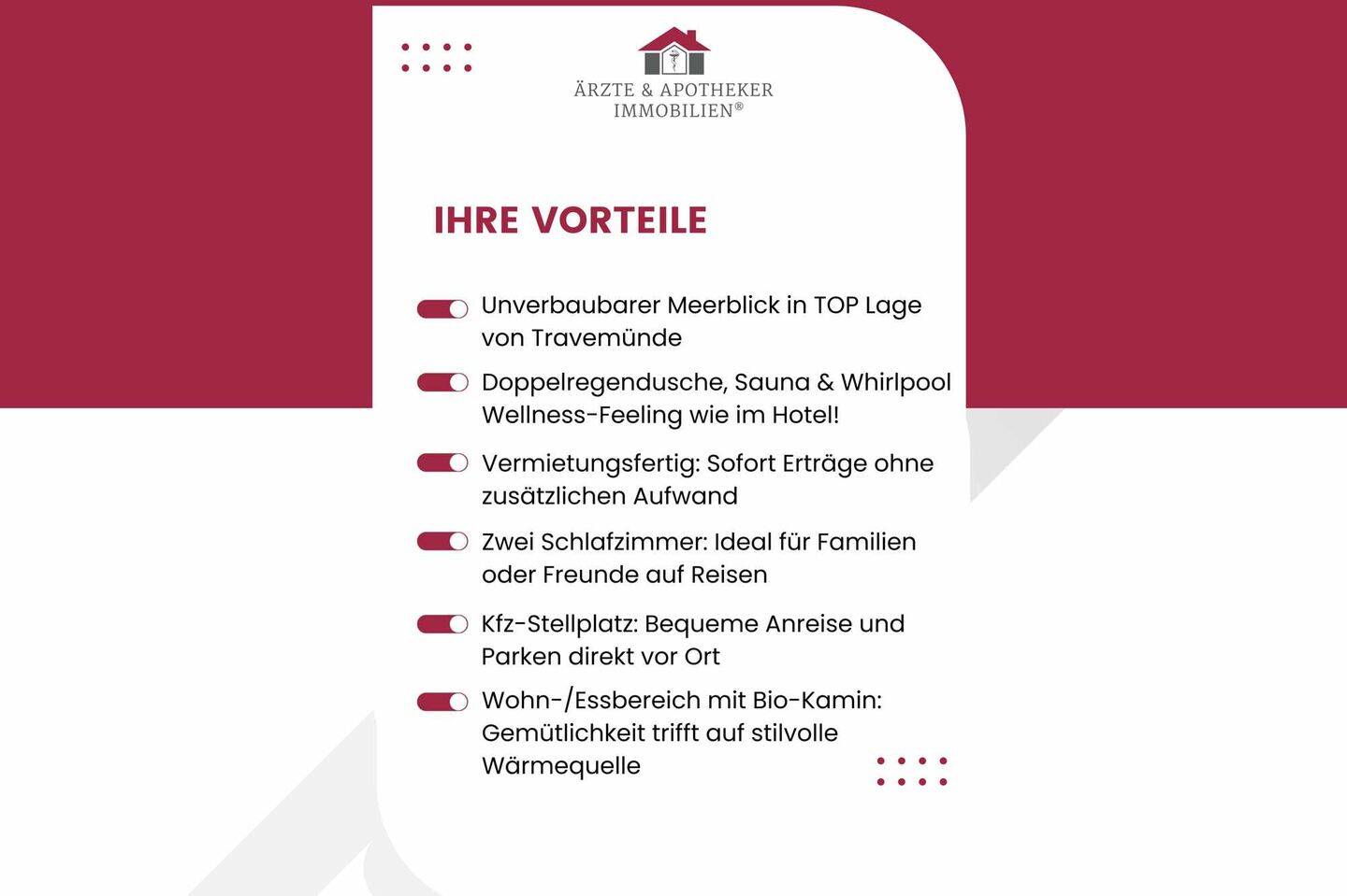 Ostseefeeling pur - Kamin, Sauna & Meerblick! Traumhafte Ferienwohnung am Yachthafen Priwall – Lübeck – Vorschaubild 2