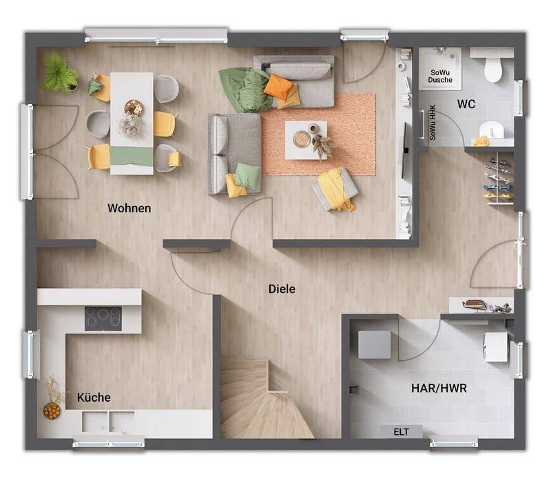 DEIN STADTHAUS INDIVIDUAL - Nimm Dir die Freiheit für Deinen persönlichen Haus-Grundriss - Wohnen und Leben wie es Dir gefällt – Saulheim – Vorschaubild 7
