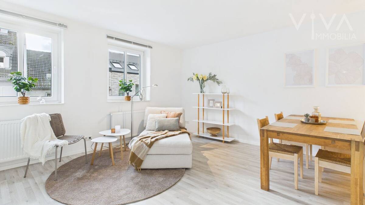COSY LIVING! Helle, ruhige 2-Zimmer-Wohnung mit Loggia & EBK in zentraler Lage von Grafenberg – 40629 Düsseldorf – Bild 1 von 8