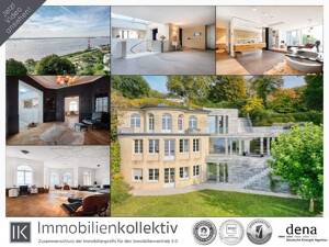 EINMALIG: SANIERTE TRAUM-VILLA, ATEMBERAUBENDER WEITBLICK, ERSTE WASSERLINIE, BESTLAGE BAURS PARK !!