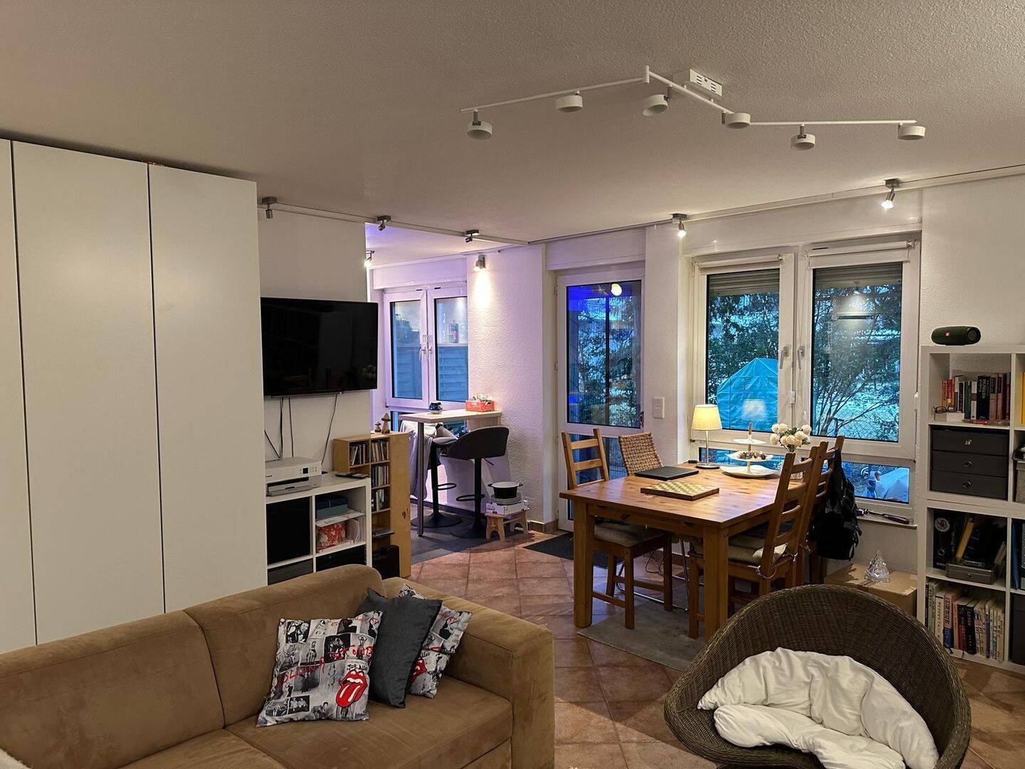 2-Zimmer-Wohnung mit Terrasse und kleinem Gartenanteil