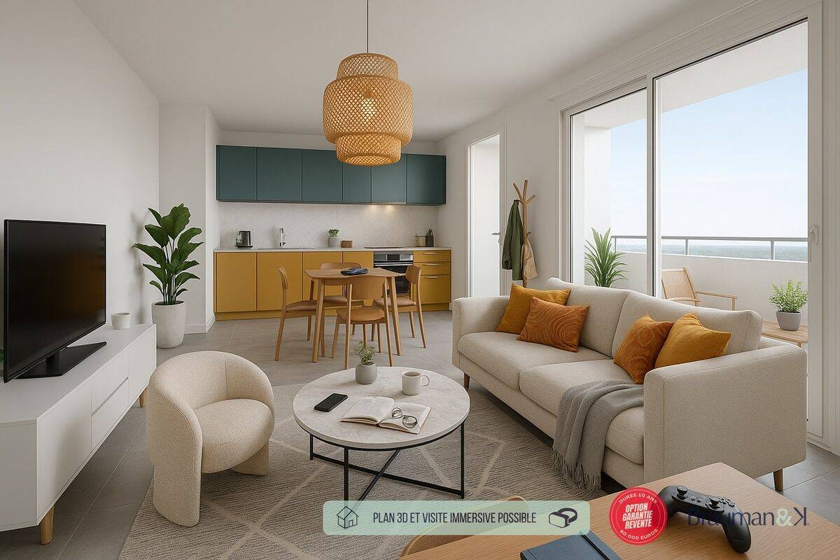 Appartement 3 pièces 62 m² · à Thionville · 62 m² · 222 000 €