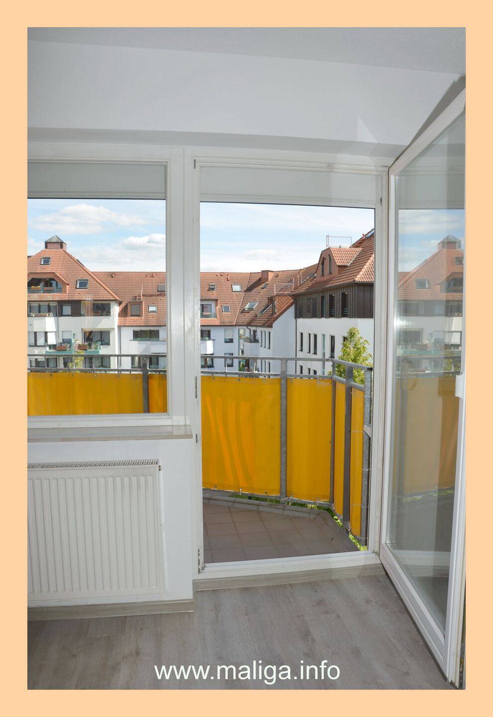 :-)Sonnige 2-Raum-Whg. mit BALKON ruhige Wohnlage/Neubau mit Lift + TG – Leipzig – Vorschaubild 9