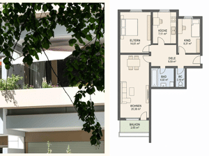 Direkt von privat: 2,5-Zimmer-Wohnung in Perlach (ohne Provision) – 81737 München – Vorschaubild 2