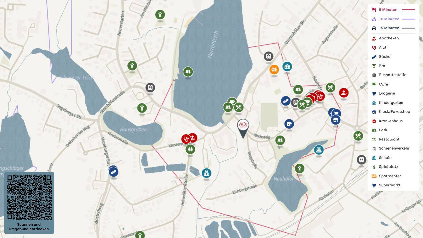 Öffentlich geförderte 4 Zimmerwohnung zur Miete in Reinfeld Wentzel Dr. NUR MIT GÜLTIGEM § 5 SCHEIN!