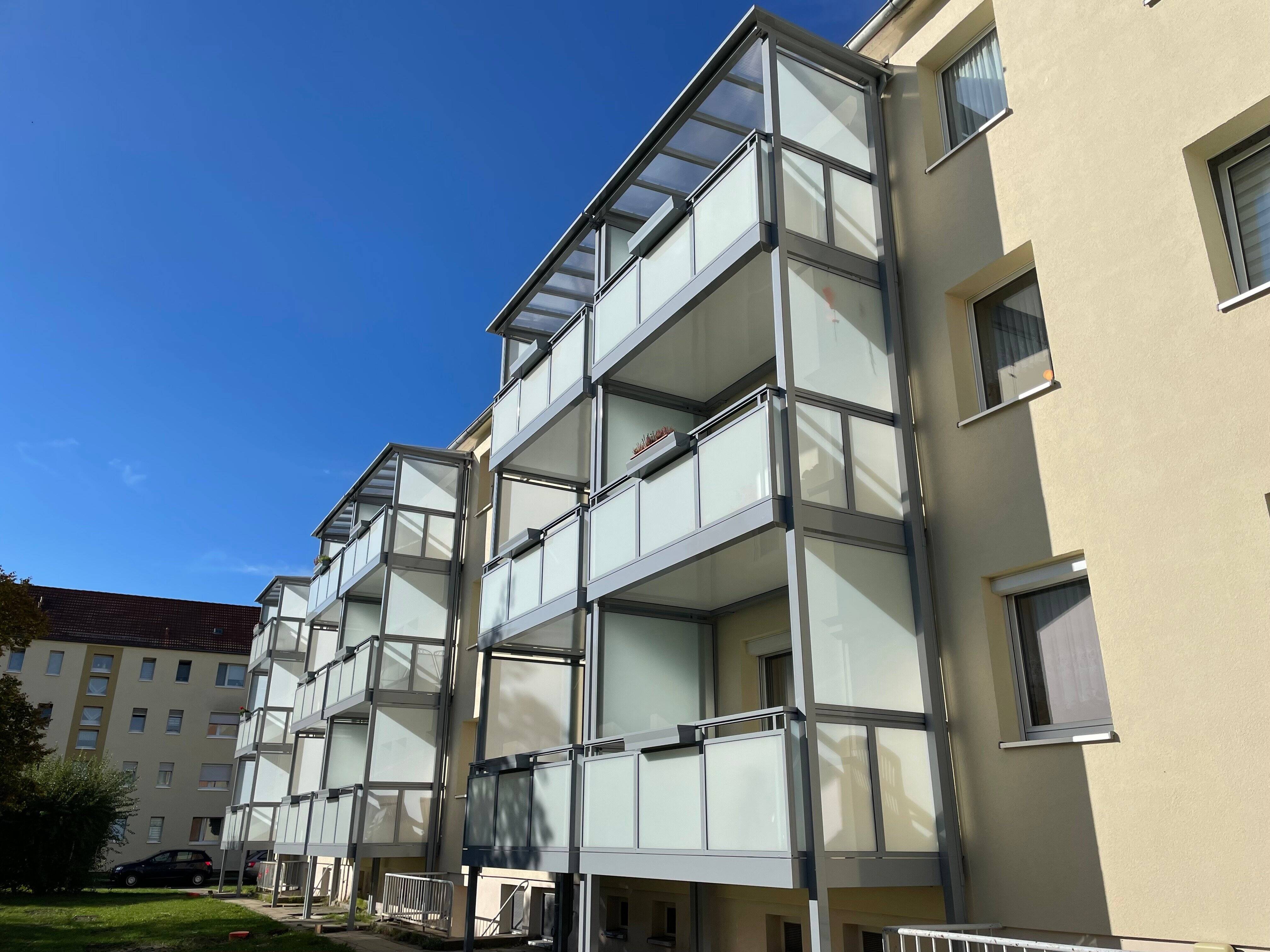 Zweiraumwohnung mit Balkon in Borna Nord